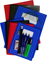 Schoolspullen Middelbare School - Onderbouw Pakket Standaard - Pennen, schoolschriften, geodriehoek, markeerstiften en meer.