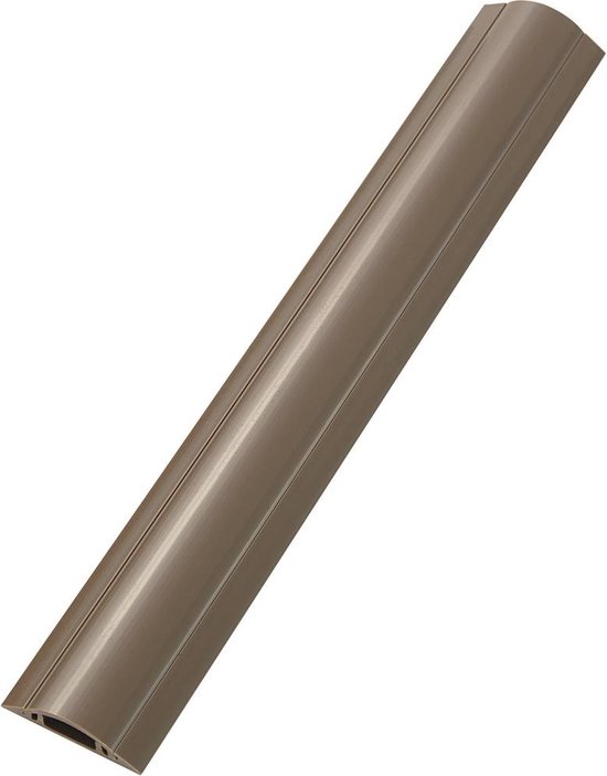 Protège-câbles PVC marron TRU COMPONENTS TC-RDAR30ABNWM203 1592914 Nombre de canaux: 1 Longueur 1000 mm 1 pc(s)
