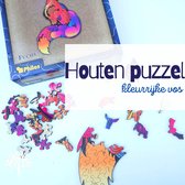 Vos - puzzel - hout - 164 stukjes - merk Philos