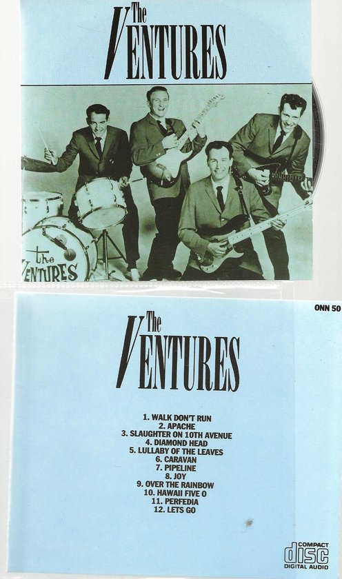 THE VENTURES WALK DON'T RUN + MORE - CD ALBUM