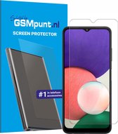 Tempered Glass Case Friendly Screenprotector Geschikt voor Samsung Galaxy A22 5G