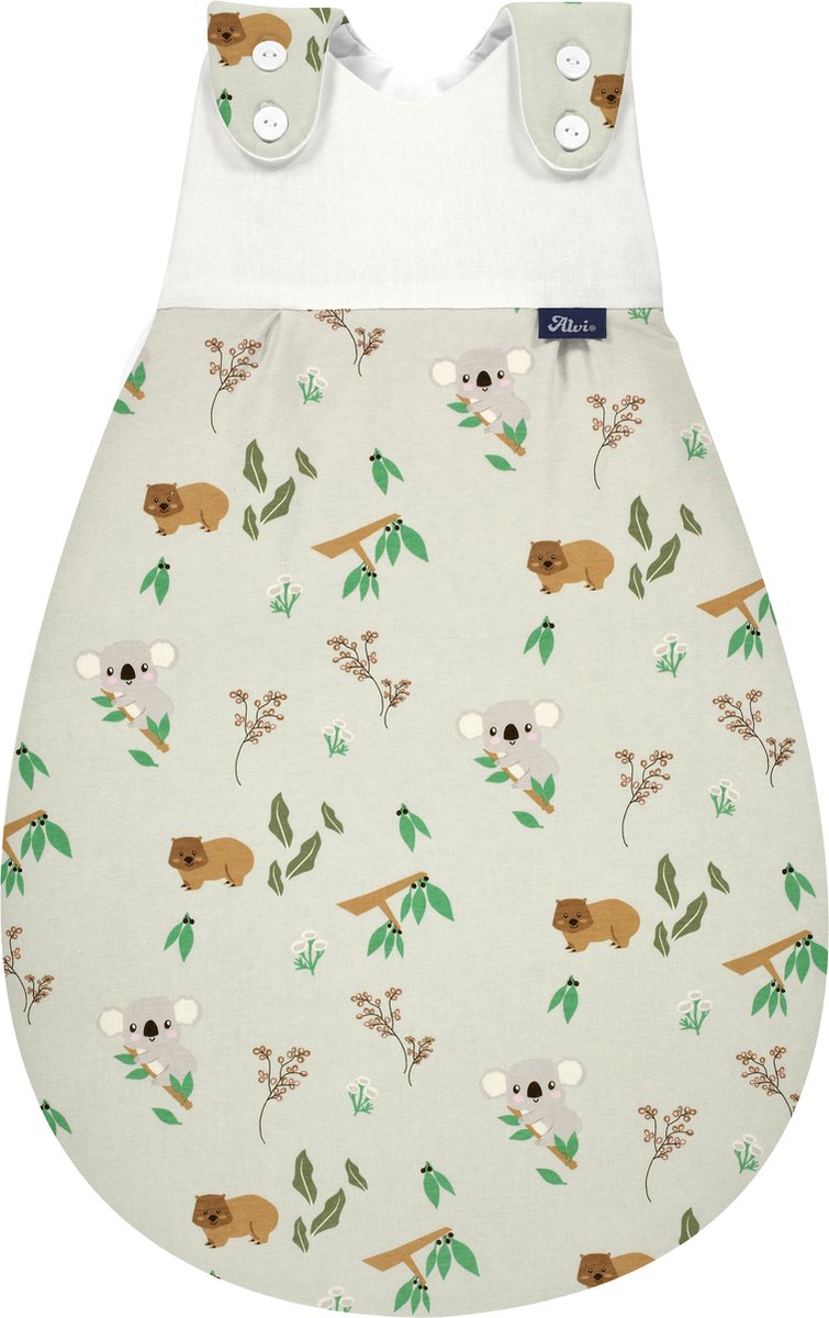 Alvi Babyslaapzak Baby-Mäxchen Organic Baby Maat 56/62 Alvi Babyslaapzak Baby-Mäxchen Organic Baby Maat 56/62