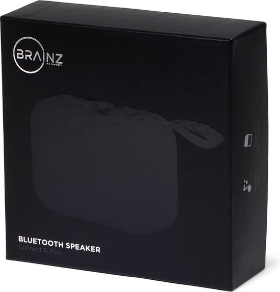 BRAINZ Bluetooth Speaker - Zwart — afbeelding 2