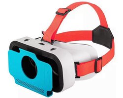 VR bril Nintendo Switch OLED Model/Nintendo Switch 3D VR (Virtual Reality) bril, Switch VR Labo Goggles Headset voor Nintendo Switch (rood-wit)