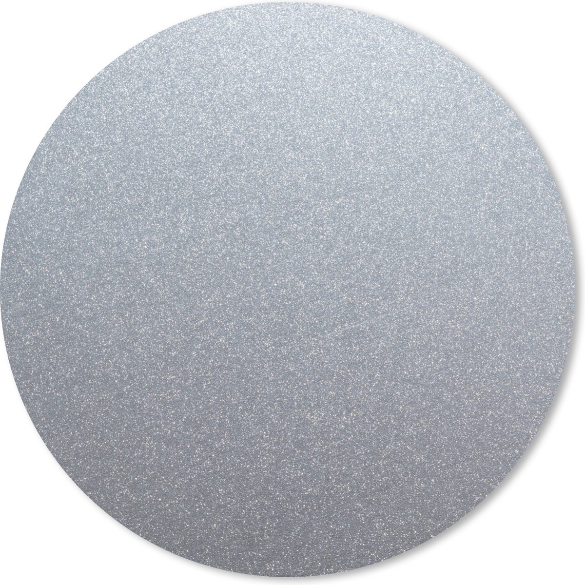 Muismat rond 30x30 cm - Mousepad Metaal print - Aluminium - Stippen - Ronde muismatten