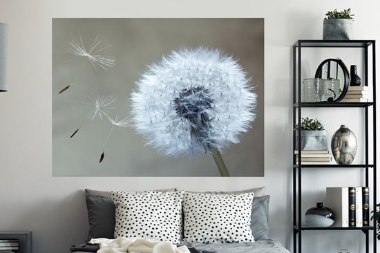 Stickers muraux - Film autocollant - Pissenlit - Bloem - Plante - 160x120 cm - Film adhésif - Stickers muraux Chambre d'enfant - Papier peint autocollant XXL