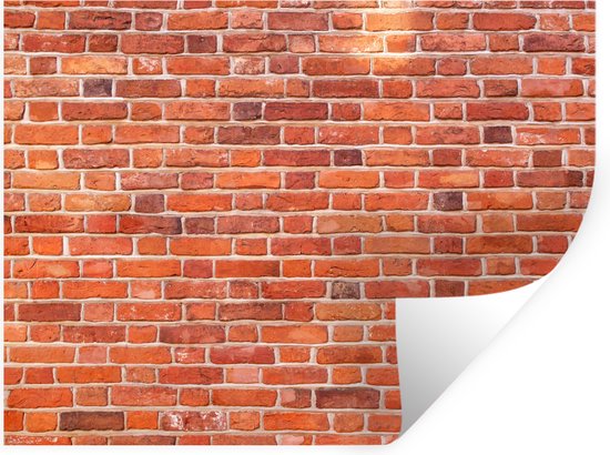 Stickers muraux - Film autocollant - Brique - Murs - Robuste - 160x120 cm - Film adhésif - Stickers muraux Chambre d'enfant - Papier peint autocollant XXL