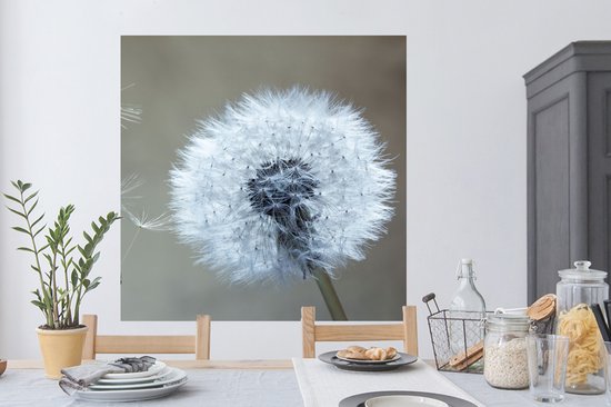 Stickers muraux - Pissenlit - Bloem - Plante - 120x120 cm - Feuille adhésive XXL