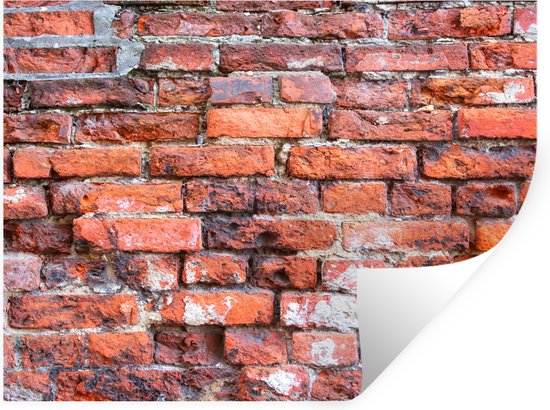 Stickers Stickers muraux - Maçonnerie - Mur - Brique - 160x120 cm - Feuille adhésive XXL