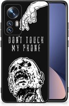 Smartphone Hoesje Super als Cadeautjes voor Hem Xiaomi 12 | 12X Back Case TPU Siliconen Hoesje met Zwarte rand Zombie