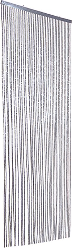 Vliegengordijn/deurgordijn - Bamboe hulzen Taupe - 90x200 cm