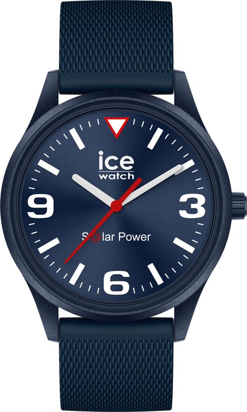 Ice Watch Unisex Analogue Watch ICE solar power - Casual blue red