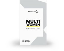 Body & Fit Multi Women - Multivitamine Vrouw - Voedingssupplement voor Vrouwen - 60 stuks (Verpakking 2 maanden)