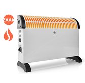 Witte Convectorkachel 2000 Watt - 3 standen 750/1250/2000W | bol.com