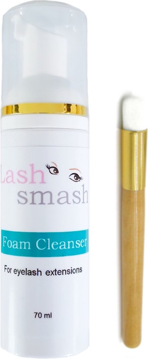 Lash Foam Cleanser 70ml, parabeen vrij, mild en onmisbaar in gebruik