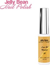 Jelly Bean Nail Polish gel liner Geel - nail art line gel Mustard (#02) - UV gellak liner 8ml