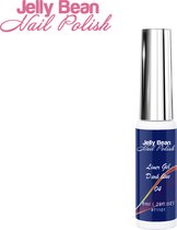 Jelly Bean Nail Polish gel liner Blauw - nail art line gel Dark Blue (#04) - UV gellak liner 8ml