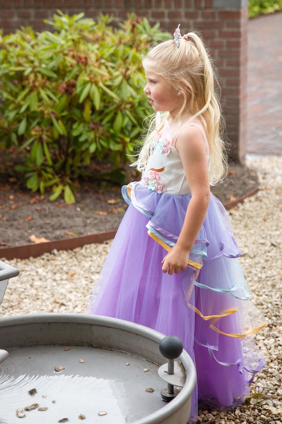 Robe Unicorn - Robe Licorne - Robe Princesse Fille - Taille 146