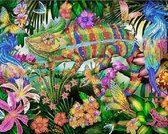 Diamond Painting Chameleon Jungle - 40 x 50 cm
