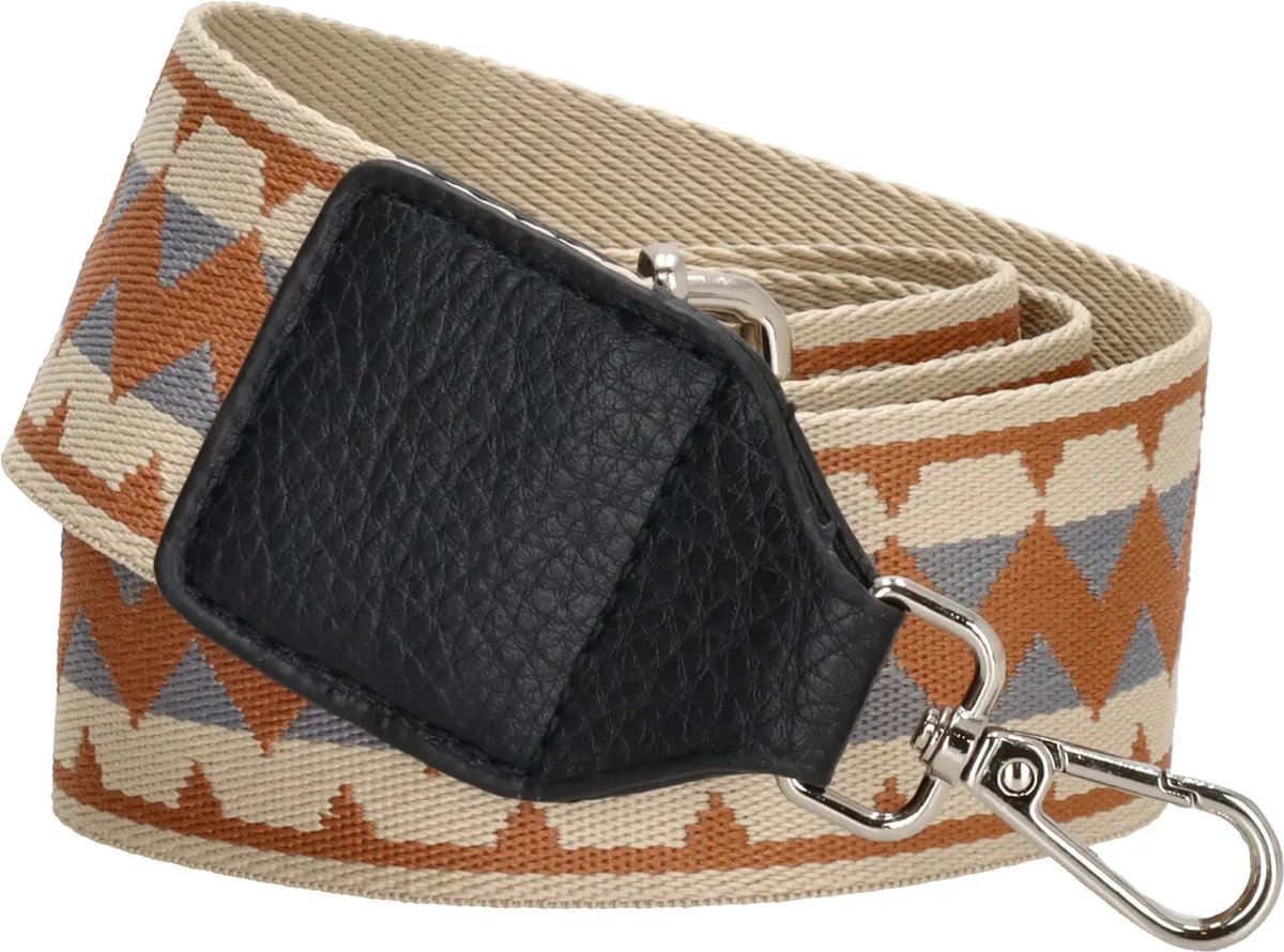 Schouderband - Camerakoord - Tassenriem -Tashengsel - Schouderriem - Bag Strap - Telefoonkoord - Verstelbaar - Triangle - Camel