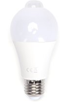 vervangen beweging Alsjeblieft kijk E27 LED lamp | gloeilamp A60 met IR sensor | 12W=100W | warmwit 3000K |  bol.com