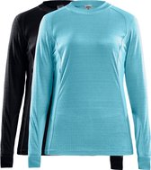 Craft Core 2-Pack Baselayer Tops W - Black-Area