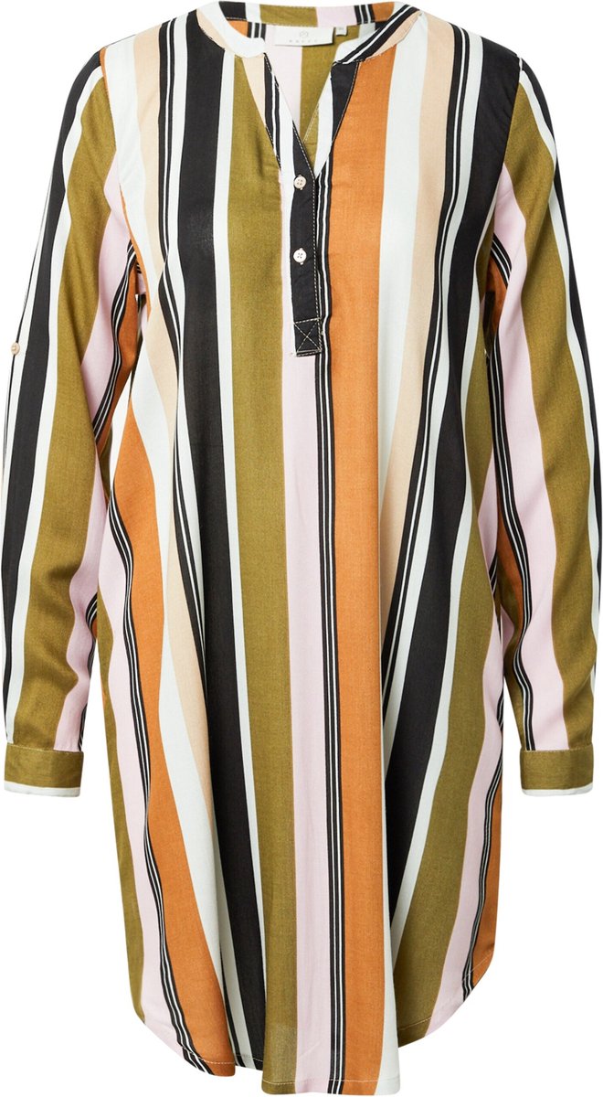 Kaffe blousejurk marana Lichtgroen-38