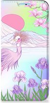 Telefoonhoesje Xiaomi Redmi Note 11/11S Wallet Bookcase Vogel