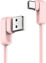 Câble Usams U- Flow Standard USB vers USB-C (120cm) - Rose