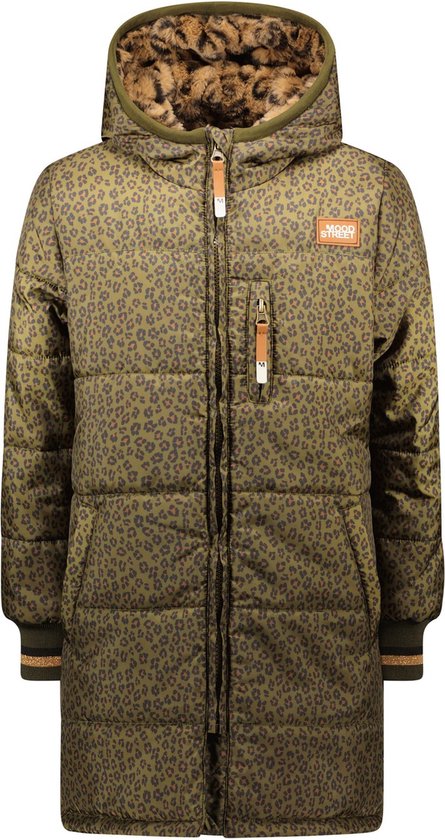Ragwear Elvina 128-152 Girls' Winter Jacket Outdoor Hooded Jacket, yellow (honey
