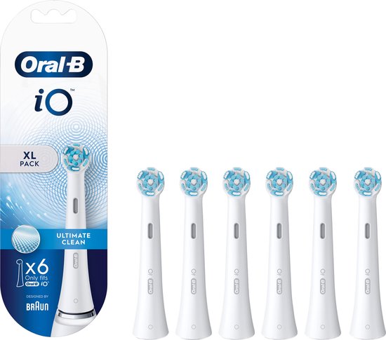 Oral-B iO Ultimate Clean - Opzetborstels - 6 Stuks - Oral B