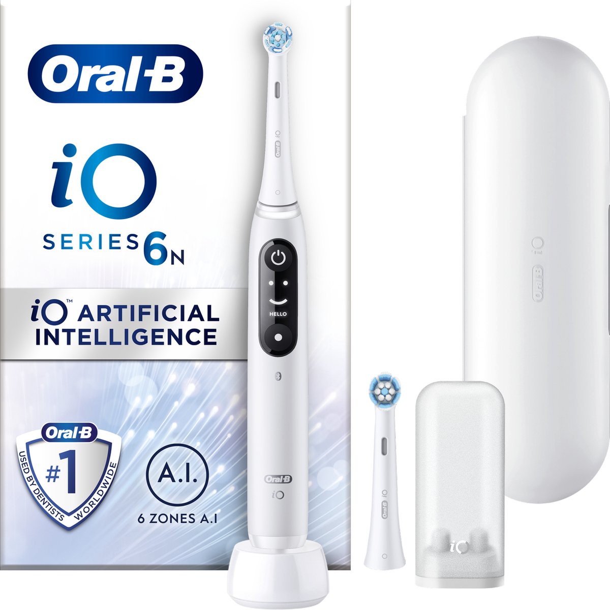 Oral-B iO 6N - Elektrische Tandenborstel - Wit - Oral B