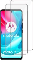 Screenprotector geschikt voor Motorola Moto G60 / G60s / G40 - Gehard Glas Beschermglas Tempered Glass Screen Protector - 2 Stuks