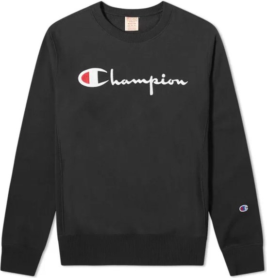 Champion  Sweatshirt Mannen zwart L.