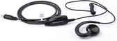 DerComms® C-ring headset voor Kenwood portofoon PKT23