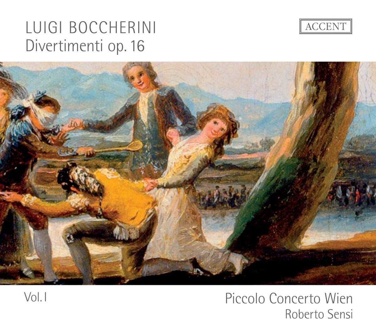Piccolo Concerto Wien - Boccherini: Divertimenti Op. 16 Volume 1 (CD)