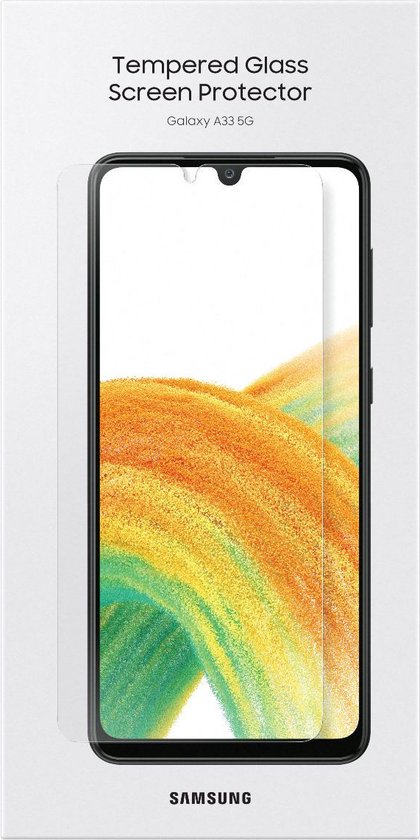 Samsung Galaxy A33 5G - 128 Go - Noir - avec protection d'écran assortie