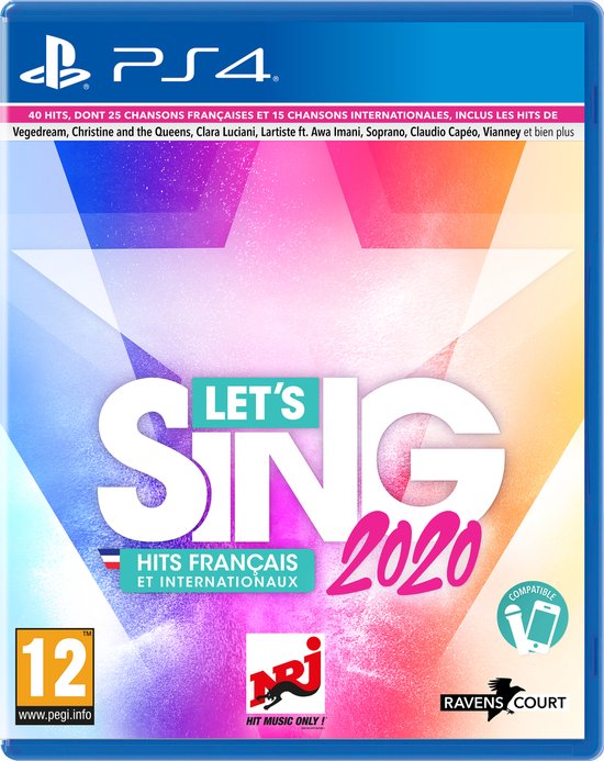 Let's Sing 2020 + 1 Microphone Francais (25 chansons FR + 15 chansons UK) |  Games | bol.com