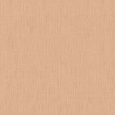 Uni kleuren behang Profhome 968562-GU textiel behang gestructureerd in used-look mat oranje zalmoranje 5,33 m2