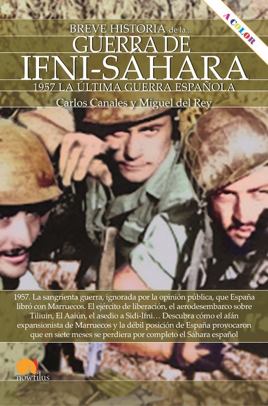 Boek cover Breve historia de la Guerra de Ifni-Sáhara N.E. color van Carlos Canales (Onbekend)