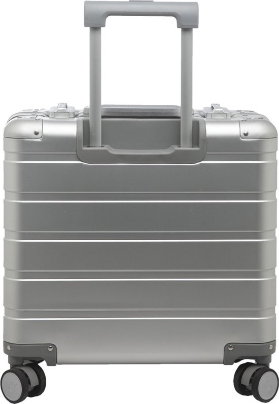 Alumaxx koffer - GRAVITY - aluminium - 4 draaibare wielen - zilver - JU-45192