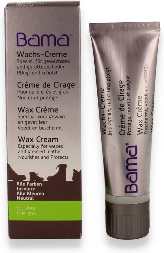 Bama Wax Cream  neutraal voor alle kleuren - Bama