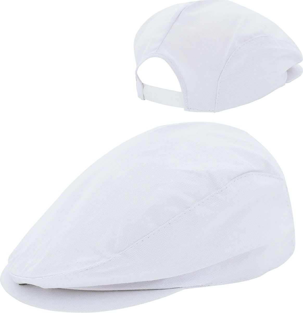 Gatsby Cap - 100% Katoen - Wit