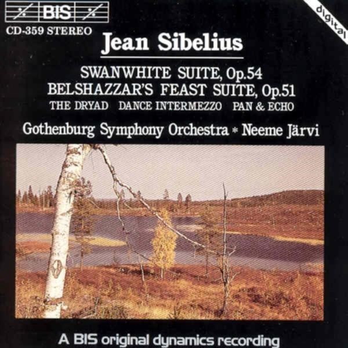 Gothenburg Symphony Orchestra, Neeme Järvi - Sibelius: (Compl.Ed. 21), Joutsikki (CD)