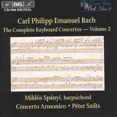 Miklós Spányi, Concerto Armonico - C.P.E. Bach: Keyboard Concertos Vol.2 (CD)