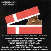 Erling Blondal Bengtsson, Leo Hansen, Danish National Radio Symphony Orchestra - Cello Concerto & Violin Concerto (Contemporary Danish Music) (CD)