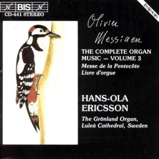 H.O. Ericsson - The Complete Organ Music, Vol 3 (CD)