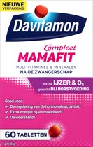 Davitamon Mamafit - multivitamine voor na de zwangerschap - helpt je om aan te sterken na de bevalling - met ijzer en vitamine D3 - 60 tabletten