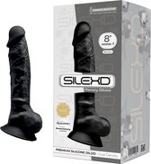 SILEXD - Dildo Dual Density Mod. 1 - 8 Black