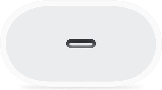 Apple 20W USB-C oplader - Snellader iPhone - Wit - Apple